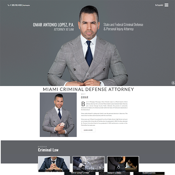 Personal Injury Lawyer Website